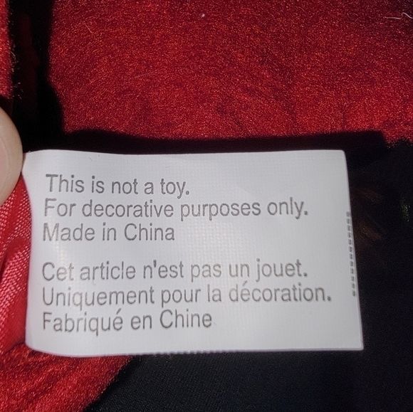 Christmas Stocking. With snowman, red bird, and bird houses - Picture 7 of 7